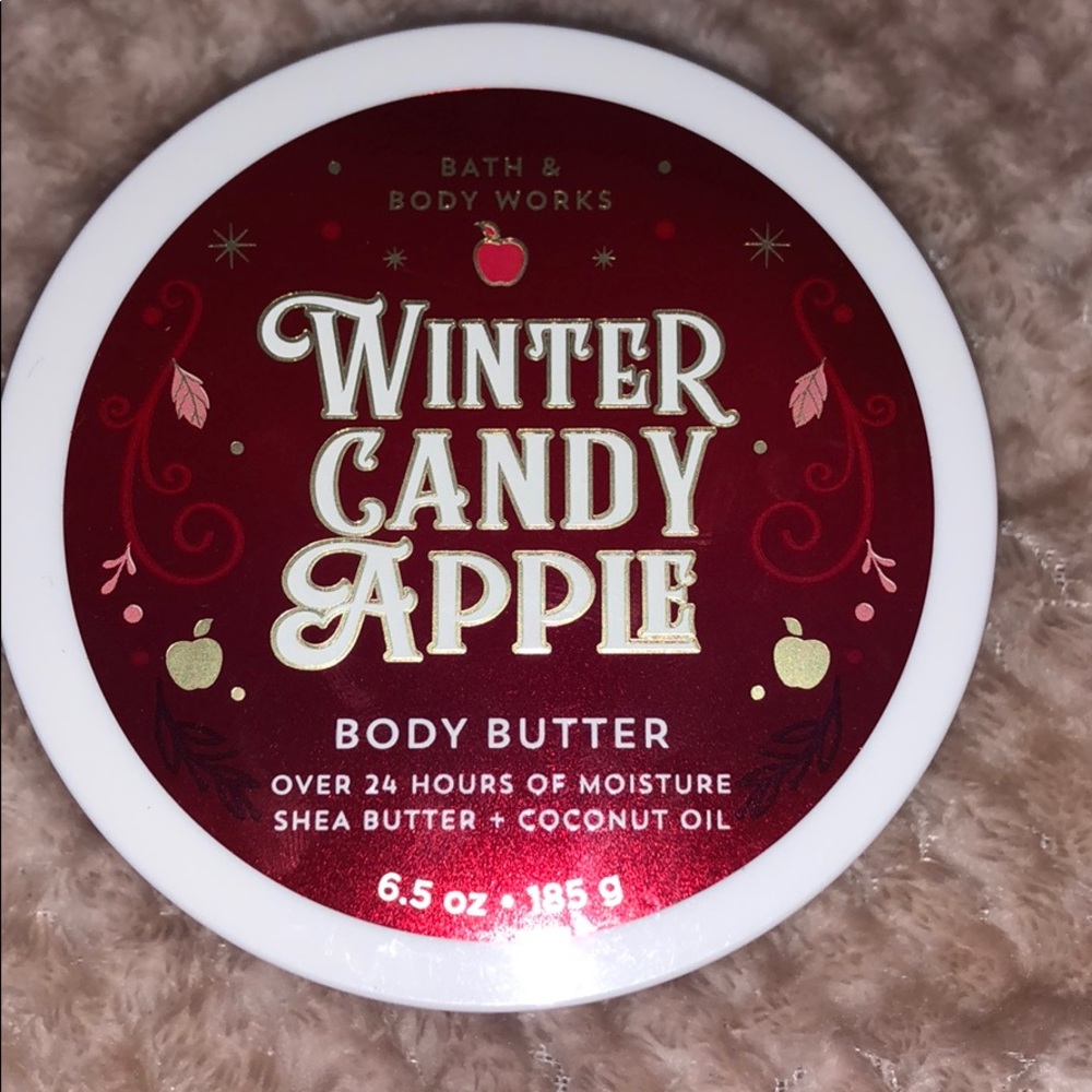 Winter candy apple